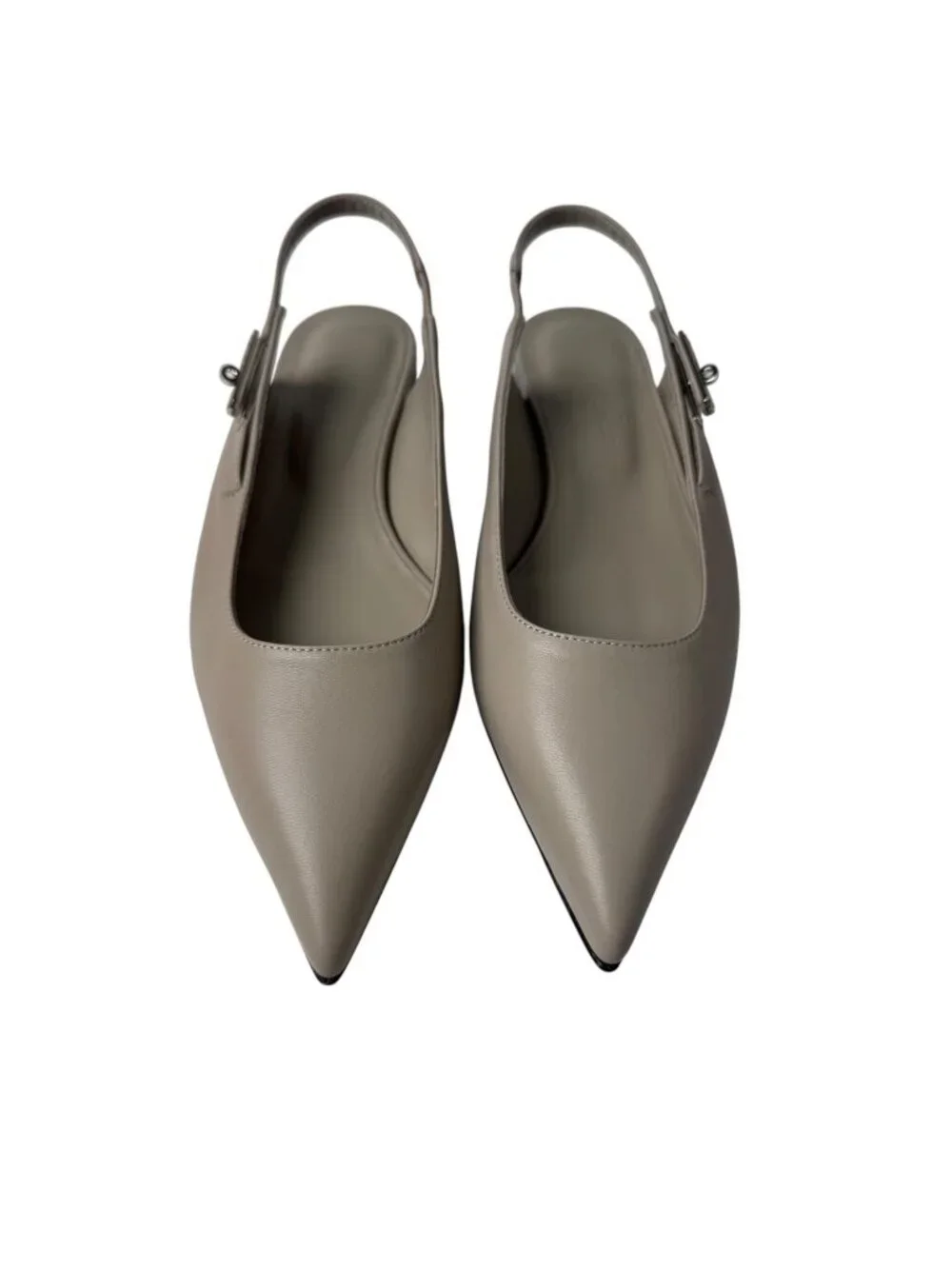 Hermes Lovely Sling Back Ballet Shoes Kelly